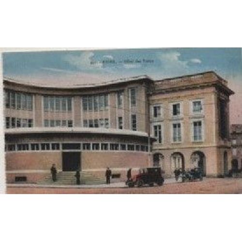 Cpa N 351 - Reims - 51 - Marne - Hotel Des Postes