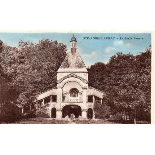 Cpa Sainte Anne D'auray - 56 - Morbihan - La Scala Sancta - 8.70 Cm X 13.70 Cm Non Ecrite