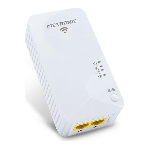 CPL Wifi METRONIC Prise CPL Wi-Fi 600 Mb/s - blanc