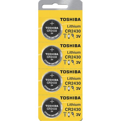 Cr2430 Lot De 4 Piles Bouton Au Lithium 3 V