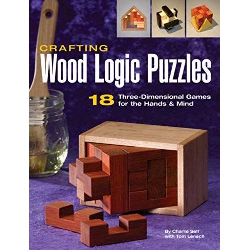 Crafting Wood Logic Puzzles   de Charlie Self  Format Poche 