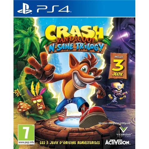 Crash Bandicoot N.Sane Trilogy 2.0 Ps4