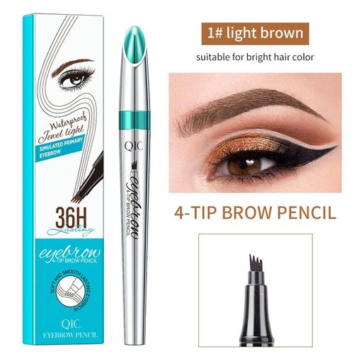 Crayon  Sourcils 3d, Waterproof, Pour Microblading, Professionnel, Liquide, Feutre  Pointe Fine Type Fourchette, Tatouage, Longue Tenue