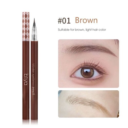 Crayon  Sourcils Liquide Impermable, Longue Dure, Sans Floraison, Eyeliner Couch, Ver  Soie, Stylo De Tatouage, Maquillage, 1 Pice