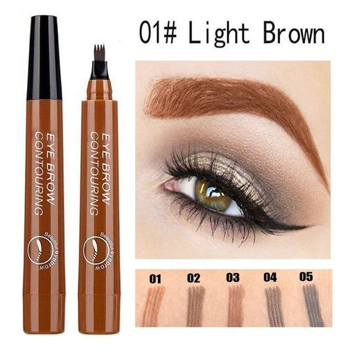 Crayon  Sourcils Liquide Impermable, Pointe De Fourchette, Croquis Fin, Tatouage, Stylo De Couleur, Eau Liquide, Tslm1