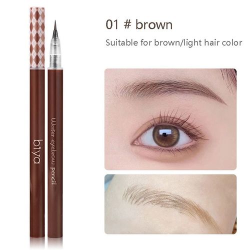 Crayon  Sourcils Ultra-Fin, Ombre Couche, Ver  Soie, Eyeliner, Rsistant  L'eau, Sans Bavures, Liquide, Rsistant  La Dcoloration