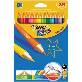 BIC Kids Evolution - 18 Crayons de couleur Pas Cher