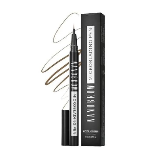 Crayon Sourcil Microblading Nanobrow Warm Brown - Crayon  Sourcils, Effet Microblading, Accentue, Densifie Et Comble Les Sourcils