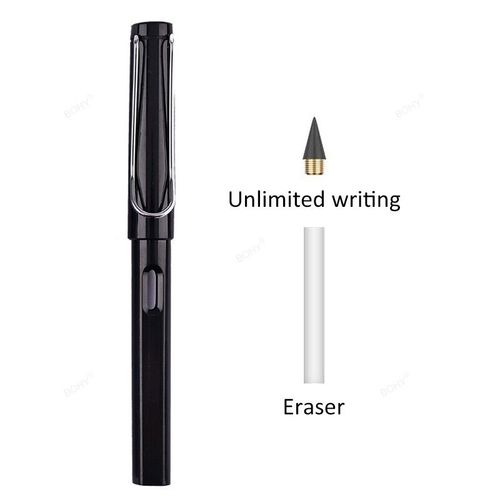 Crayons Magiques Effaables Sans Encre Avec Gomme,Crayon  Vtements ternels,Crayon Mf Rutilisable,Illimit - Type Black 1 Pc #A