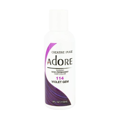 Creative Image Adore Brillant 118ml Semi-Permanent Couleur Des Cheveux 114 Violet Gem