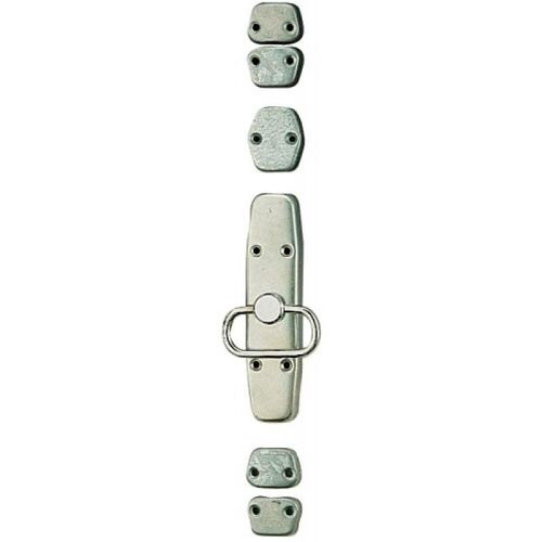 Crmone En Applique Avec Anneau Pour Fentre Bois - Acier Zingu Map Massard