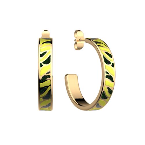 Croles Les Georgettes Tigre Laque Jaune Bleu Vert Collection Les Cadettes