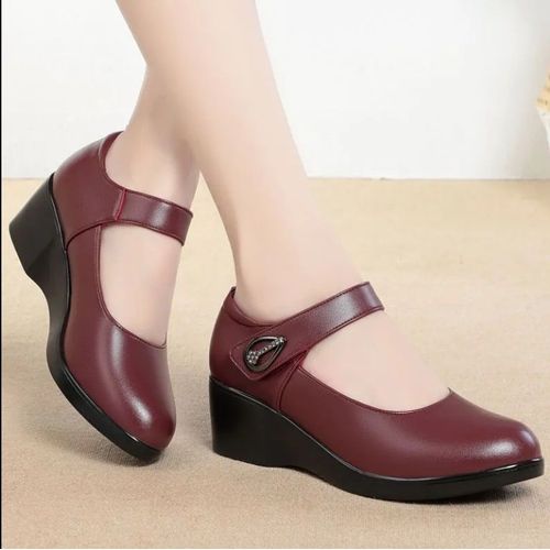 Cresfimix-Chaussures  Talons Hauts En Cuir Pu Noir Pour Femme,Escarpins Stiletto Classiques Beige,Haute Qualit,A1236 - 35
