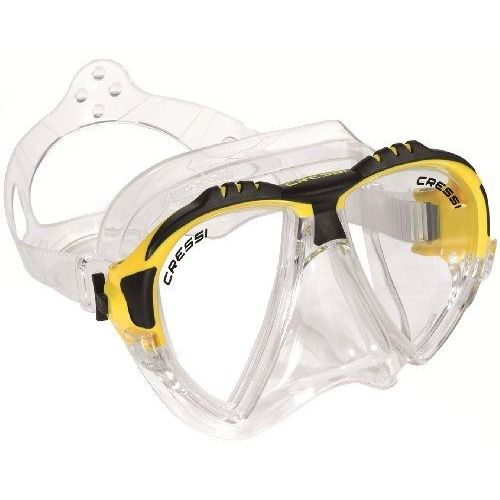 Cressi Ds301010 Matrix Masque De Plonge Transparent/Jaune