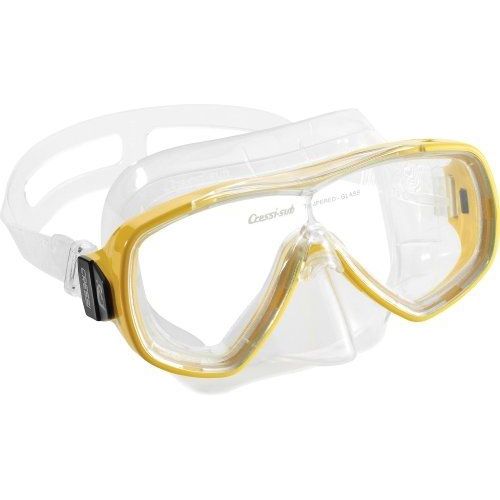 Cressi Sub S.P.A. Onda Masque De Plonge Transparent/Jaune