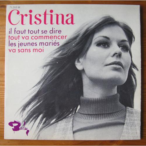 Cristina Ep Barclay 71.265 Il Faut Tout Se Dire 1968 - Cristina