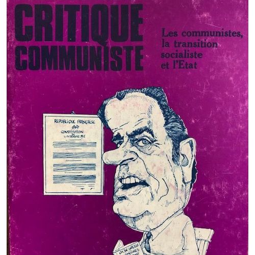 Critique Communiste, Revue De La Lcr, N16, Juin 1977.