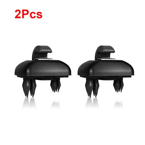 Crochet  Mousqueton Pour Pare-Soleil Intrieur,Clip 8e085756 Pipeline 8u0857562 Pour Audi A1,A3,A4,A5,Q3,Q5,A7,S4,S5,Gris,Noir,Beige - Type Black 2