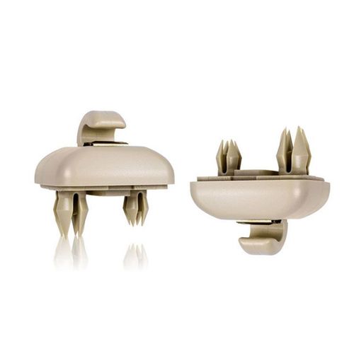 Crochet De Retenue De Pare-Soleil De Voiture,Support De Clip De Fixation,Support Rapide Pour Audi A1,A3,A4,A5,Q3,Q5,8e0,857,562,A7 Gods,B7,B8,S4,S5 - Type Beige 2 Pices