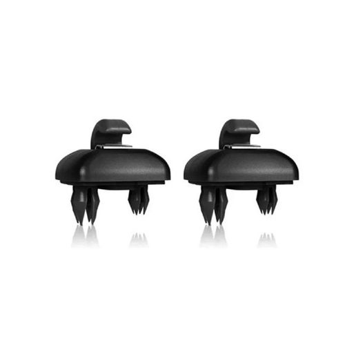 Crochet De Suspension Intrieur Pour Pare-Soleil De Voiture,Clip Gris,Support Rapide,Audi A1,A3,S3,A4,S4,Allroad,A5,S5,Q3,Q5,8u085756 Pipeline,Gris,2 Pices - Type Black