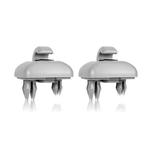 Crochet Intrieur Gris Pour Pare-Soleil,Support De Clip,Crochet,Convient Pour Audi A1 A3 A4 A5 Q3 Q5 S3 S4 S5 Tt Allroad 8u085756,Lot De 2 Pices - Type 2pcsgrey #D