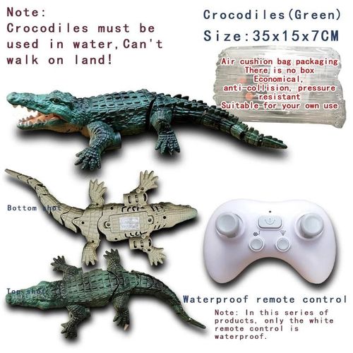 Crocodile A1 - Robot Tlcommand En Forme De Baleine Ou De Requin, Jouet De Bain Pour Enfant, Animaux Marins, Poisson lectrique, Sous-marin
