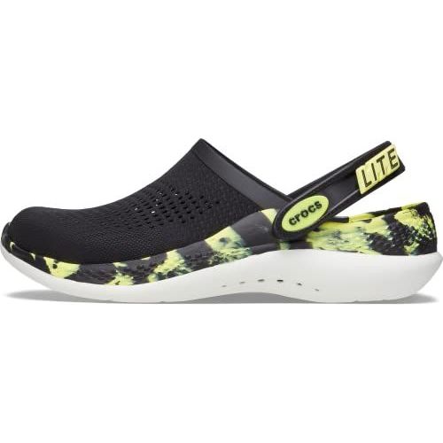Crocs Womens Literide 360 Marbled Clog Clogs - 37