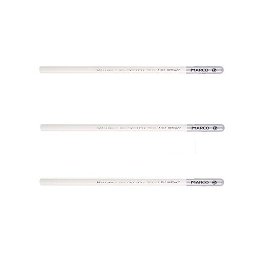 Croquis Crayons Fusain Crayon  Dessin Professionnel 2h-14b Pour Le Dessin Et criture Professionnel Peinture Papeterie Fournitures D'art - Type White 3pcs