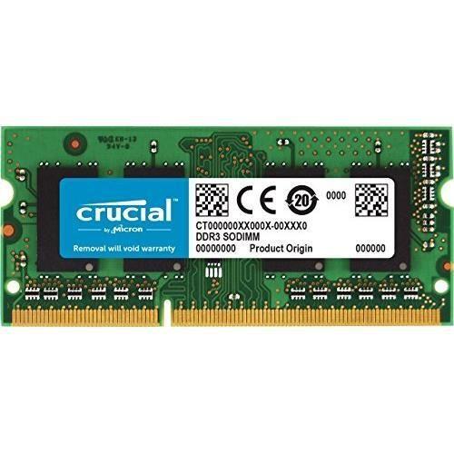 Crucial 8GB (1 x 8 GB) DDR3 SDRAM Memory Module Model CT8G3S1339M