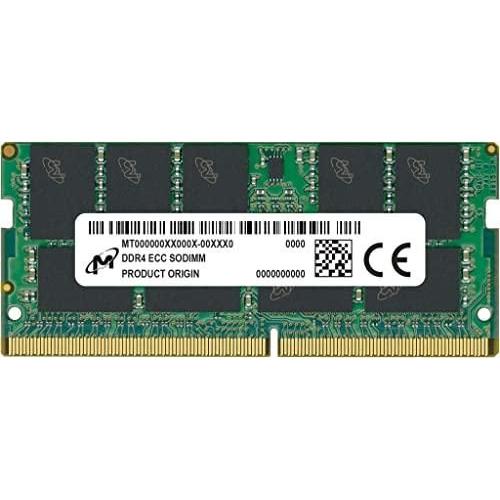 Crucial DDR4 ECC SODIMM 2Rx8 3200 (1 x 32GB, 3200 MHz, RAM DDR4, SO-DIMM), Mmoire vive