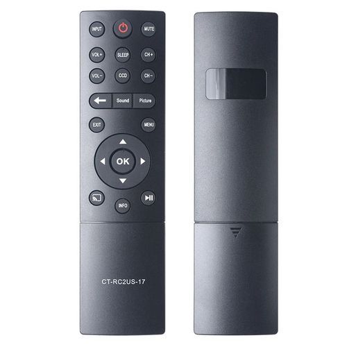 CT-RC2US-17 Tlcommande Pour Toshiba HD Smart TV 55L621U 49L621U 43L621U 65L621U 55L421U 55L621U 55L621U 49L621U 43L621U Pice De Rechange