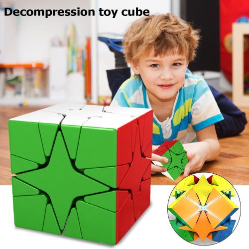 Cube En Forme trange, Star Du Nord Polaris, Puzzle Professionnel, Jouets De Salle De Classe,  Rotation Douce, Jouets ducatifs
