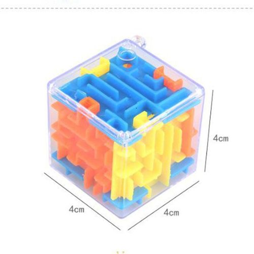 Cube Magique Labyrinthe 3d, Puzzle Cube De Vitesse, Jeu Labyrinthe, Jouet D'Intelligence Pour Bb, Jouets ducatifs Portables, Cadeaux Pour Enfants, Nouveau