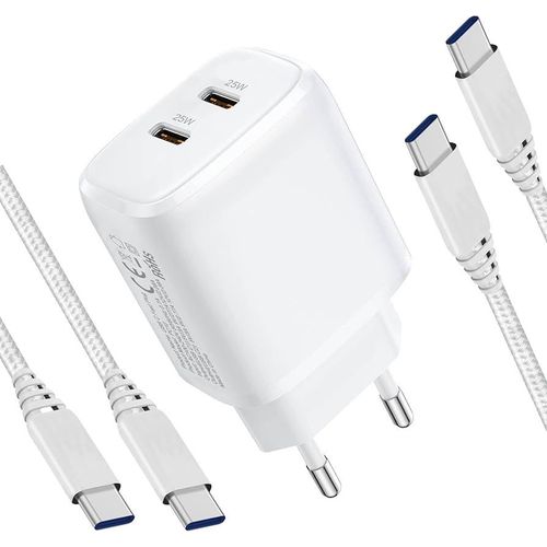 Cudy Ch25_Eu Caricatore Usb-C 25w Compatto E Veloce Con Spina Eu Per Smartphone