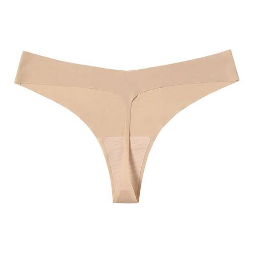 Culotte Mentruelle Ultra-Fine Pour Femme,String Invisible,Culotte Une Pice,Inj Glace,String Sexy,Confortable Et Respirant - Type Skin-L