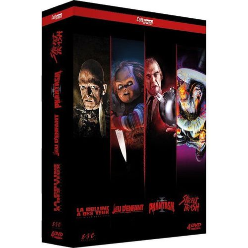 Cult'horror : Phantasm + Chucky - Jeu D'enfant + Street Trash + La Colline A Des Yeux - Pack de Don Coscarelli