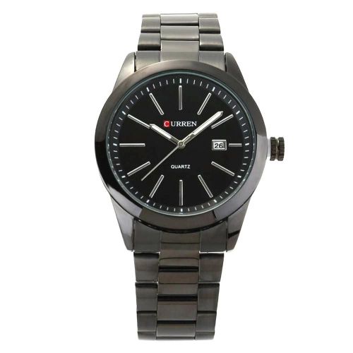 Curren Hommes Hommes Hommes Hommes  La Mode Mouvement  Quartz Montres Montre-Bracelet (Noir)