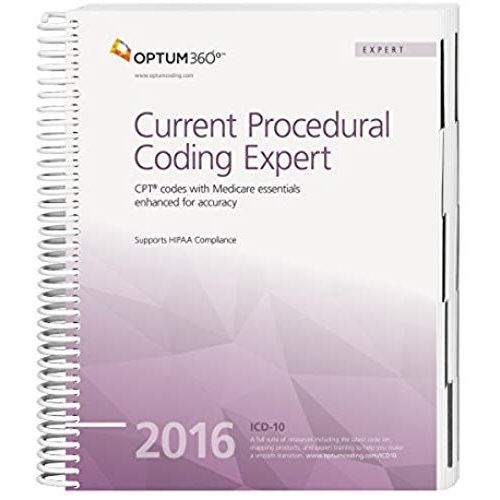 Current Procedural Coding Expert 2016 (Wrap For Spiral, Wholesaler Version)    Format Poche 
