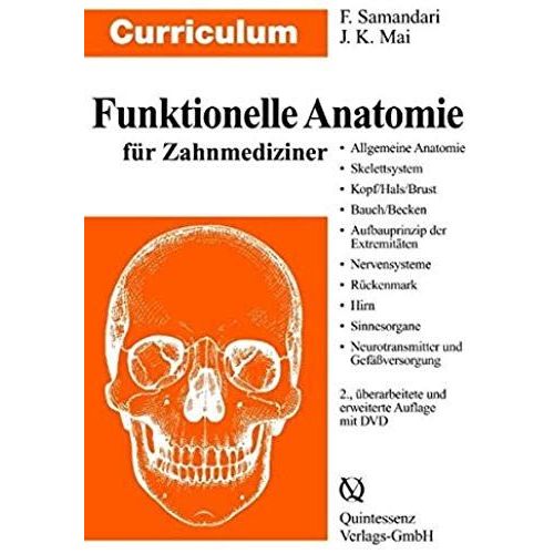 Curriculum - Funktionelle Anatomie Fr Zahnmediziner    Format Broch 