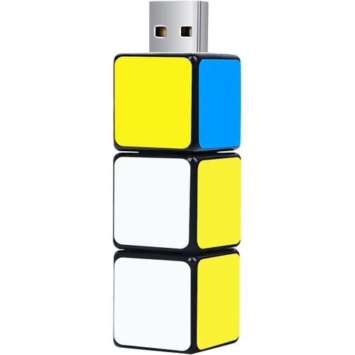 Cute USB Flash Drive Computer Memory Stick USB Pendrive pour Les Enseignants,Les tudiants,la Famille et Les Amis (16GB,Magic Cube).[F60]