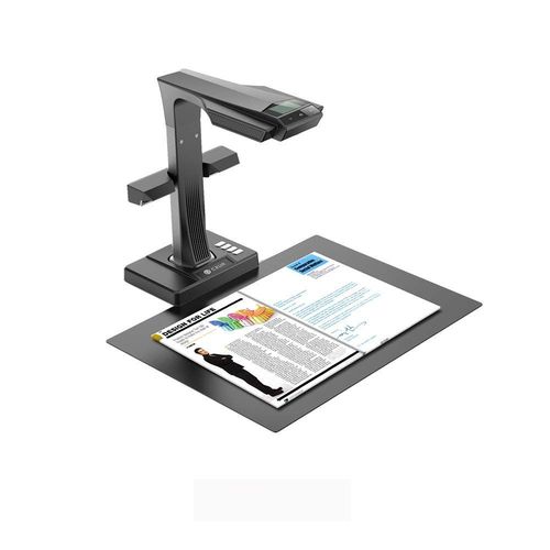 CZUR ET16 Plus Scanner de Documents de Livre Compact et Portable pour Window et Mac, OCR Intelligent Fonction, Convertit Les Docu
