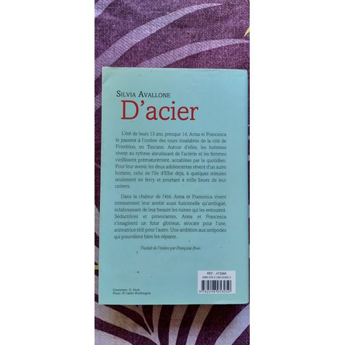 D'acier Auteuse Silvia Avallone   