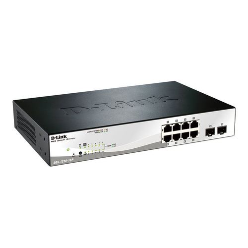 D-Link Web Smart DGS-1210-10P - Commutateur