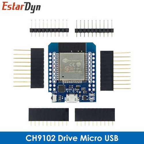 D1 Mini ESP32 ESP-32 WiFi + Bluetooth Internet des objets carte de dveloppement base ESP8266 entirement fonctionnelle - Type CH9102 Drive Micro