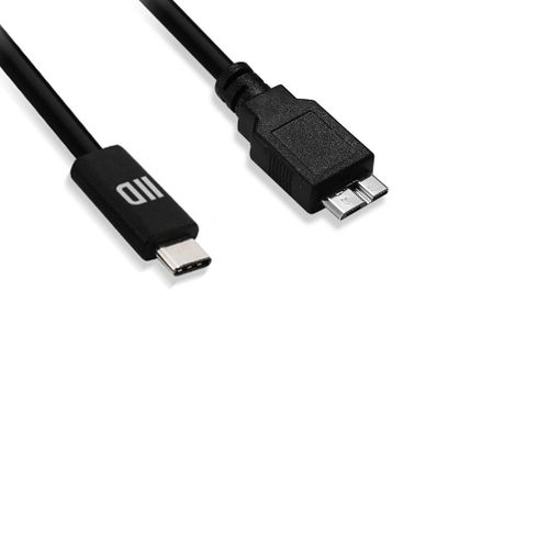 D2 Diffusion D2USBCMICROB100N cble USB 1 m USB 3.2 Gen 2 (3.1 Gen 2) USB C Micro-USB A Noir