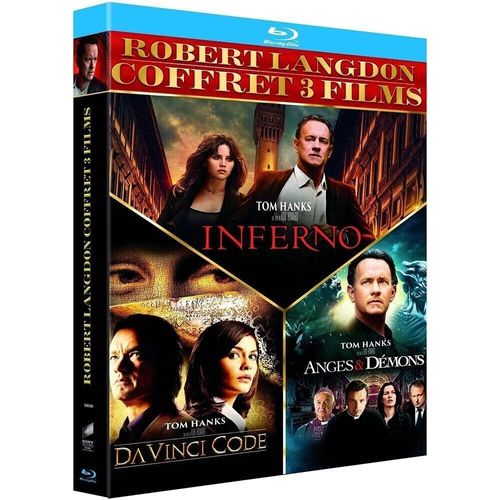 Robert Langdon - Da Vinci Code + Anges & Dmons + Inferno - Blu-Ray