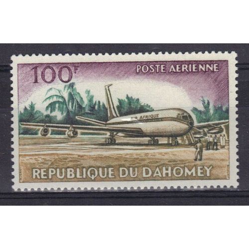 Dahomey 1963 Poste Aerienne : Avion D'