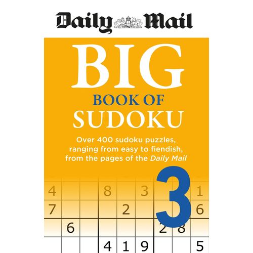 Daily Mail Big Book Of Sudoku Volume 3    Format Broch 