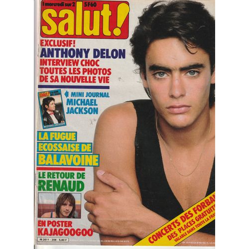 Daniel Balavoine 6p/Les Koeur's Frdric Chateau 2p/ Michael Jackson 4p/Charlelie Couture 1p/ Anthony Delon 6p/ Kajagoogoo Poster /Philippe Lavil 2p/ Rod Stewart 1p/Jean Luc Lahaye 6p/Renaud Sechan 6p