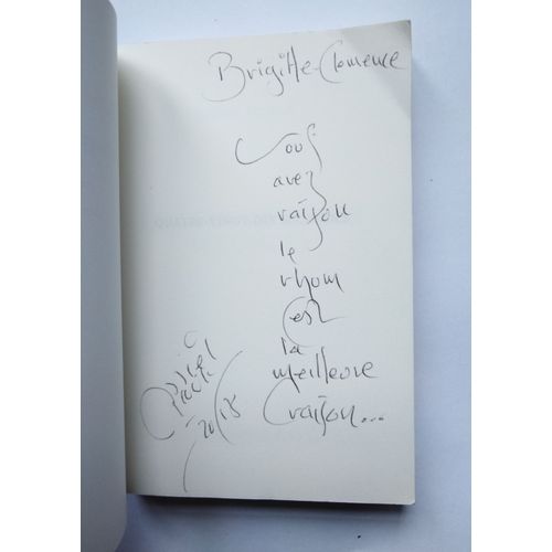 Daniel Picouly Quatre-Vingt-Dix Secondes Avec Un Envoi Autographe Sign 2018 Albin Michel